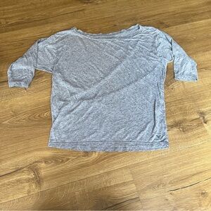 American Eagle Outfitters Light Gray Boatneck Pullover Top – Women’s Medium